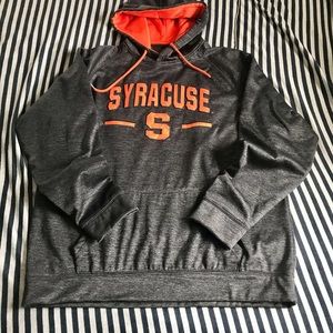 Syracuse hoodie XXL stitched orange, gray, blue